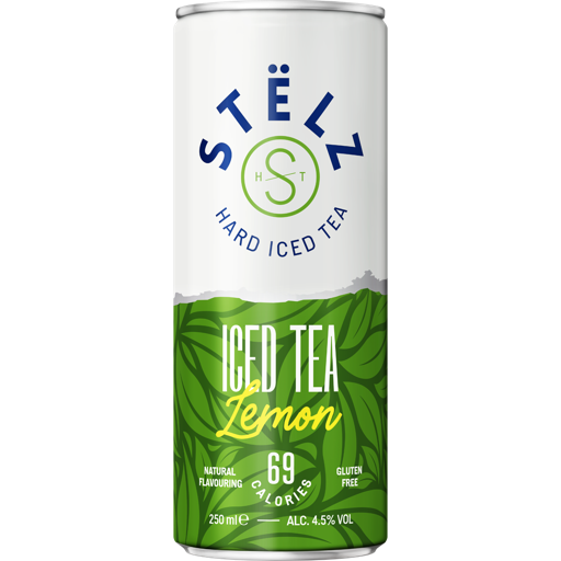 STELZ HARD ICED TEA LEMON BLIK - 12X 25 CL